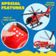 JOYIN 25Pcs Die-Cast Construction Play Vehicle Set with 25Pcs Rescue Emergency Fire Truck Car Vehicle Toy Set, Carrier Truck with Sounds and Lights, Birthday Gifts for over 3 Years Old Boys