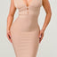 NATURALLY CHIC BANDAGE DRESS