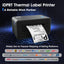 Idprt Thermal Label Printer, Shipping Label Printer, 4×6 Label Printer for Small Business, Thermal Label Maker, Support Windows, Mac, Chrome OS, Compatible with Shopify, Ebay, UPS, USPS, Amazon, Esty