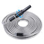Stainless Steel Metal Garden Water Hose Pipe Flexible Lightweight 25/50/75/100FT