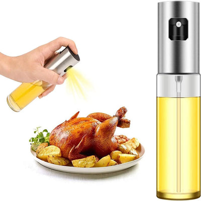 Oil Sprayer for Cooking, Olive Oil Sprayer Mister, 100Ml Olive Oil Spray Bottle, Olive Oil Spray for Salad, BBQ, Kitchen Baking, Roasting