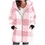 Cilsoka Plaid Flannel Jacket Women Casual Sherpa Lined Zip up Hooded Cardigan Sweaters plus Size Plaid Shacket Fall Winter Teddy Coat