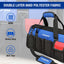 WORKPRO 18-Inch Close Top Wide Mouth Storage Tool Bag with Adjustable Shoulder Strap, Sturdy Bottom