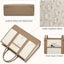 Lovevook Laptop Tote Bag for Women, Lightweight Pu Leather Work Tote Bag with Clutch Purse, Large Computer Bag Briefcase Fit for 15.6" Laptop