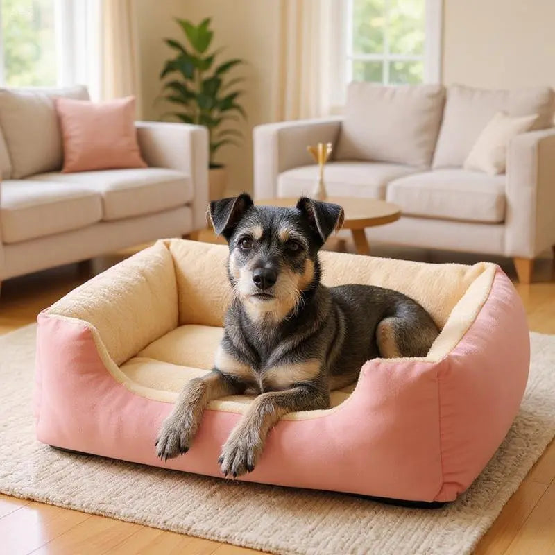 Winter Insulation Dog and Cat Beds, Cages, and Pads for Small, Medium, and Large Breeds of Dogs, Suitable for All Seasons, Dirt-Resistant, and Warm Cat Sleeping Bag Pet Lounge Bed