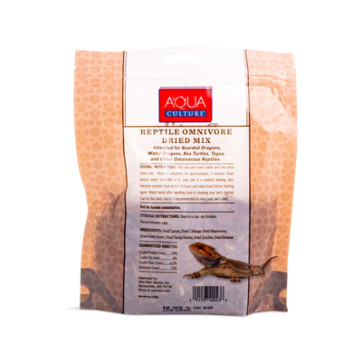 Aqua Culture Reptile Omnivore Dried Mix, 4 Oz