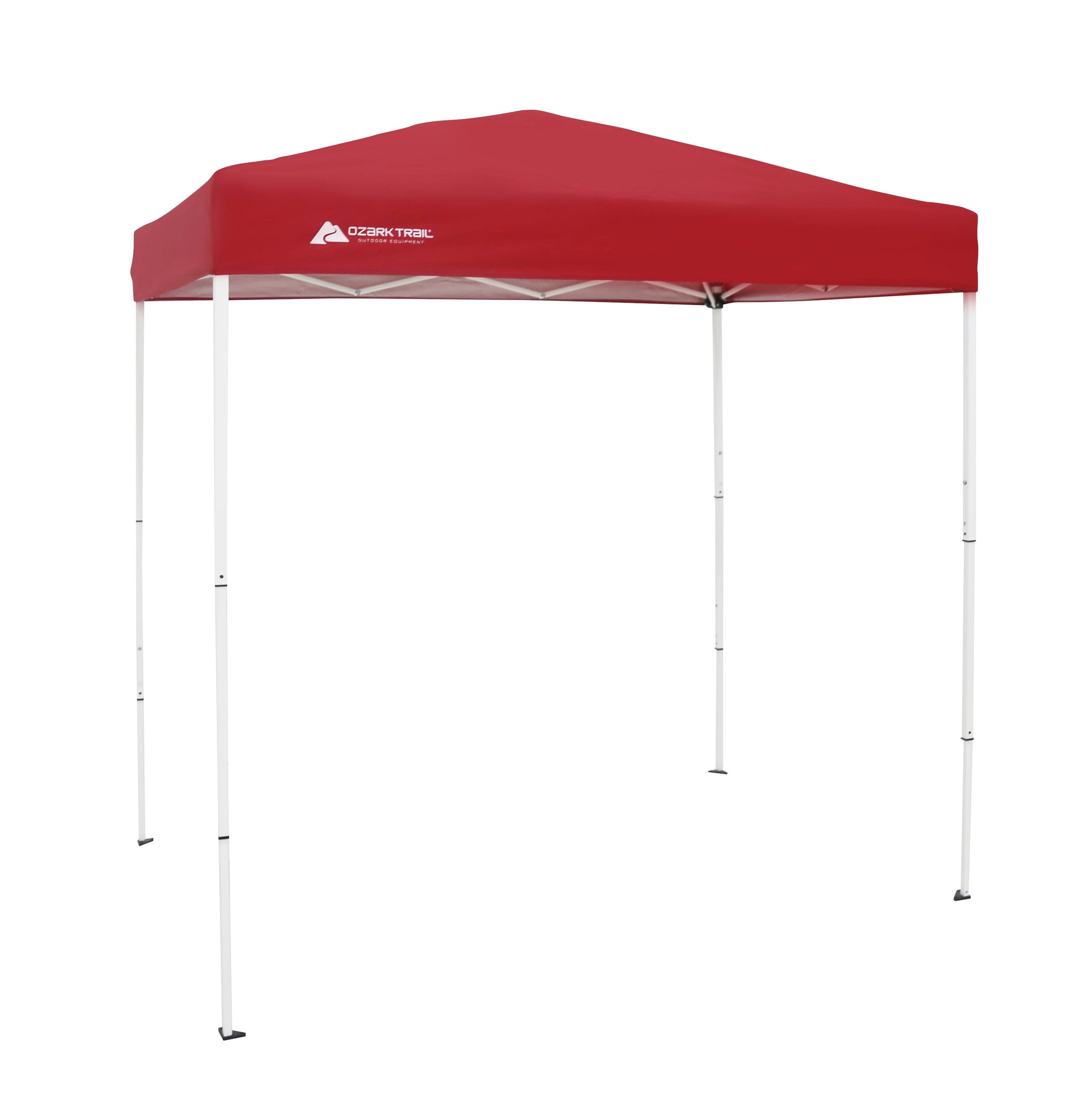 Ozark Trail 4' X 6' Instant Pop-Up Canopy Outdoor Shading Shelter, Brilliant Red