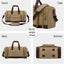 Gynky Duffle Bag for Travel Bag 46L Large Expendable Duffle Bags for Men Weekender Bag with Trolly Sleeve for Business Trip Travel Camp Gym, Khaki