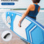 Naipo Inflatable Paddle Board Stand up Paddle Board 6 in Thick with Sup Accessories and Carry Bag and Fast Pumping for Adults and Youth