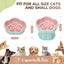 Ceramic Raised Slow Feeder Cat Bowl,Cat Slow Feeder,