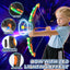 Huge Wave 2 Pack Bow and Arrow Sets for Boys Aged 5-12, Kids Light up Archery Set Shooting Toys, Indoor Outdoor Shooting Target Games for Christmas Birthday Gift