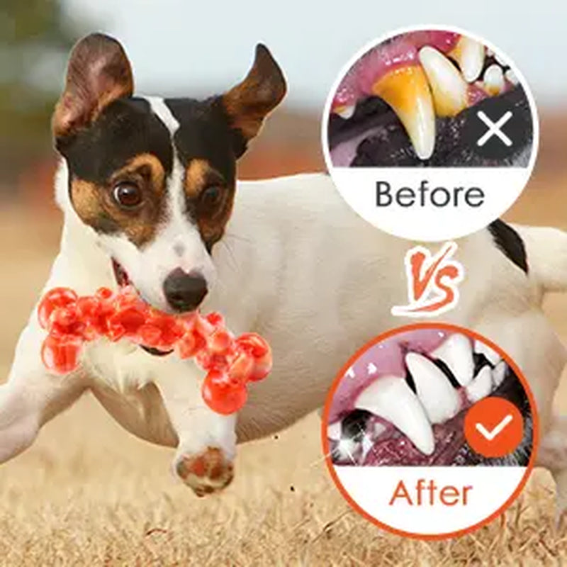 Dog Toys for Aggressive Chewers: Chew Toys for Training and Cleaning - Dogs Toys for Large Dogs - Indestructible Dog Toy to Keep Them Busy