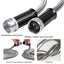 Stainless Steel Metal Garden Water Hose Pipe Flexible Lightweight 25/50/75/100FT