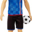 Barbie Careers Ken Fashion Doll & Accessory, Soccer Player with Cropped Hair, #10 Uniform, Tall Socks, Cleats & Ball | Cropped Hair, #10 Uniform, Tall Socks, Cleats & Ball