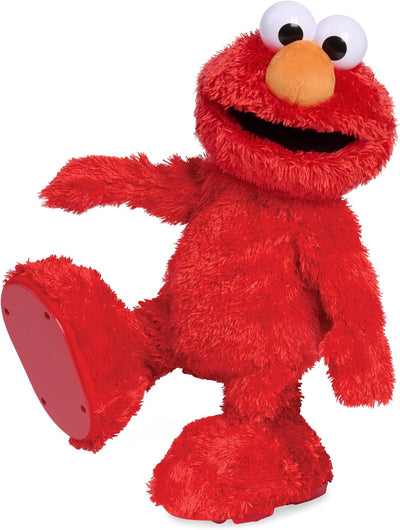 Sesame Street Hokey Pokey Elmo 14” Interactive Plush Toy | Sings, Dances & Plays Music, Bilingual Stuffed Animal, Pretend Play, Soft & Huggable, for Girls and Boys, Ages 18 Months+