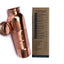 RATAN ENTERPRISES Pure Copper Silver Line Water Bottle with Lid 900 ML