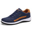 Dumajo Mens Shoes Fashion Running Sneaker Casual Leather Sport Shoes Breathable Comfortable Walking Shoes