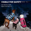 VIVAGLORY Rip Stop Dog Life Vest, Swimming Vest with Handle, Buoyancy for Doggy Puppy, Dog Life Jacket for Swimming & Boating, M, Pink
