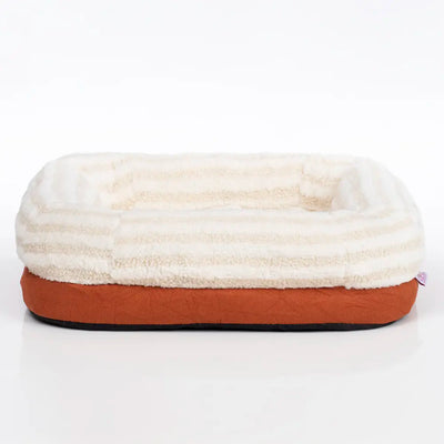 Orthopedic Memory Foam Pet Bed for Dogs and Cats - Calming and Fluffy Sleeping Cloud Bed - Machine Washable
