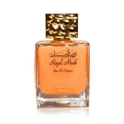 Surrati Royal Musk Lychee Rose Eau De Parfum for Women 100ML | Long Lasting Arabian Perfume Spray with Citrus, Fruity & Musk Notes
