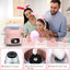 Cotton Candy Machine,Pink Cotton Candy Maker 500W Candy Floss Sugar Maker Machine Birthday Party Gift