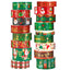 SANNIX 17 Rolls Christmas Washi Tape Holiday Decorative Washi Tapes 4 Sizes