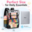 DAKIMOE Clear Backpack for School Stadium Bookbag Transparent Book Bag Large 17''