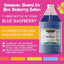 Hawaiian Shaved Ice Blue Raspberry Syrup - Nut Soy Dairy Free - Flavor Fluffy & Crunchy Snow Cone Ice - Shelf Stable - Makes 64 Servings - 1 Gallon