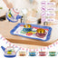 WISESTAR Tea Party Set for Little Girls, 50 Pcs Kids Tea Set, Ages 3-10