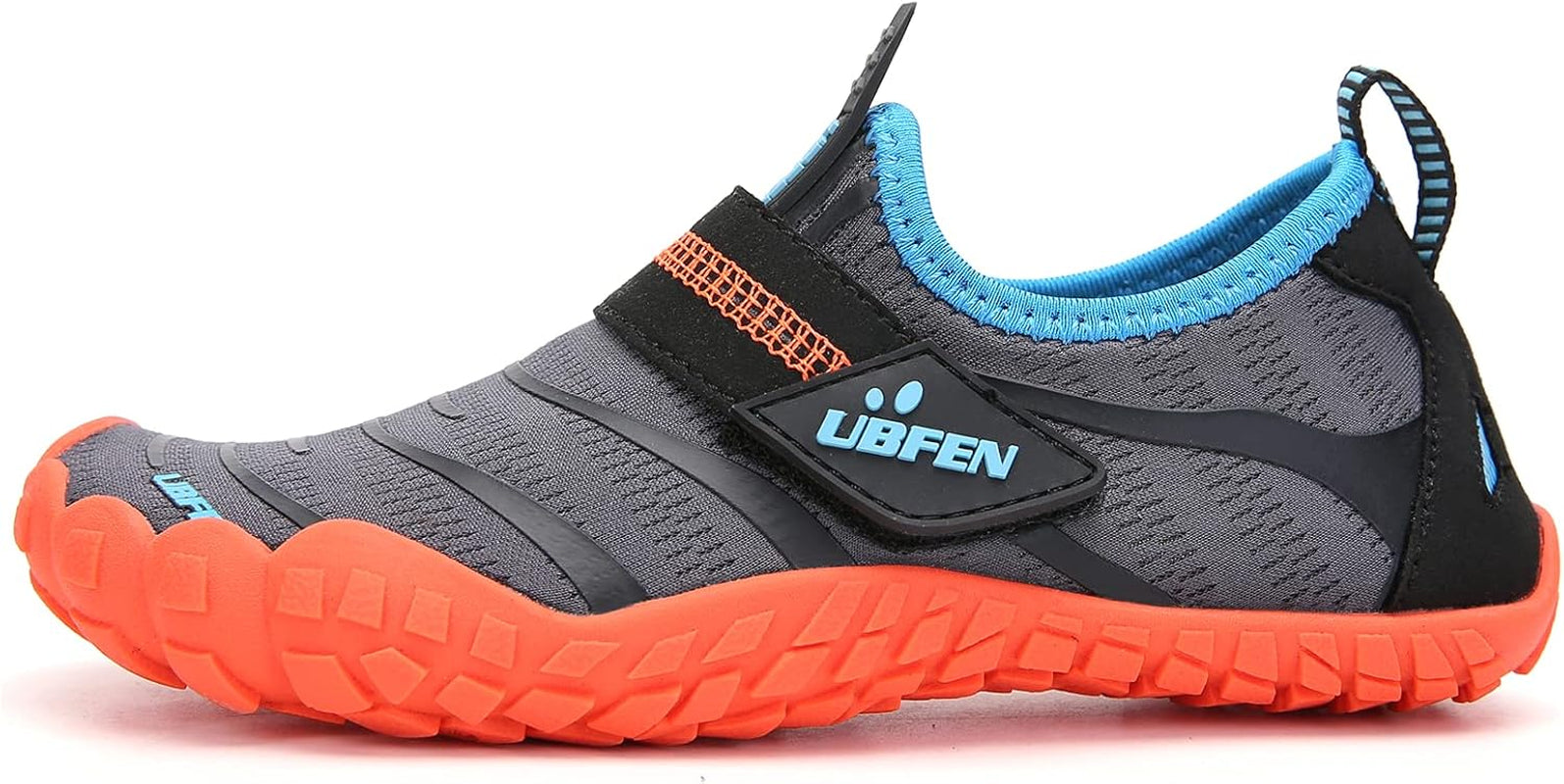UBFEN Kids Water Shoes for Boys Girls Quick-Dry Swim Aqua Socks | Lightweight, Barefoot-Style, Perfect for Water Parks, Beach, Pool, Kayak, Creek Hiking, Camping, Toddler, Little Kid, Big Kid