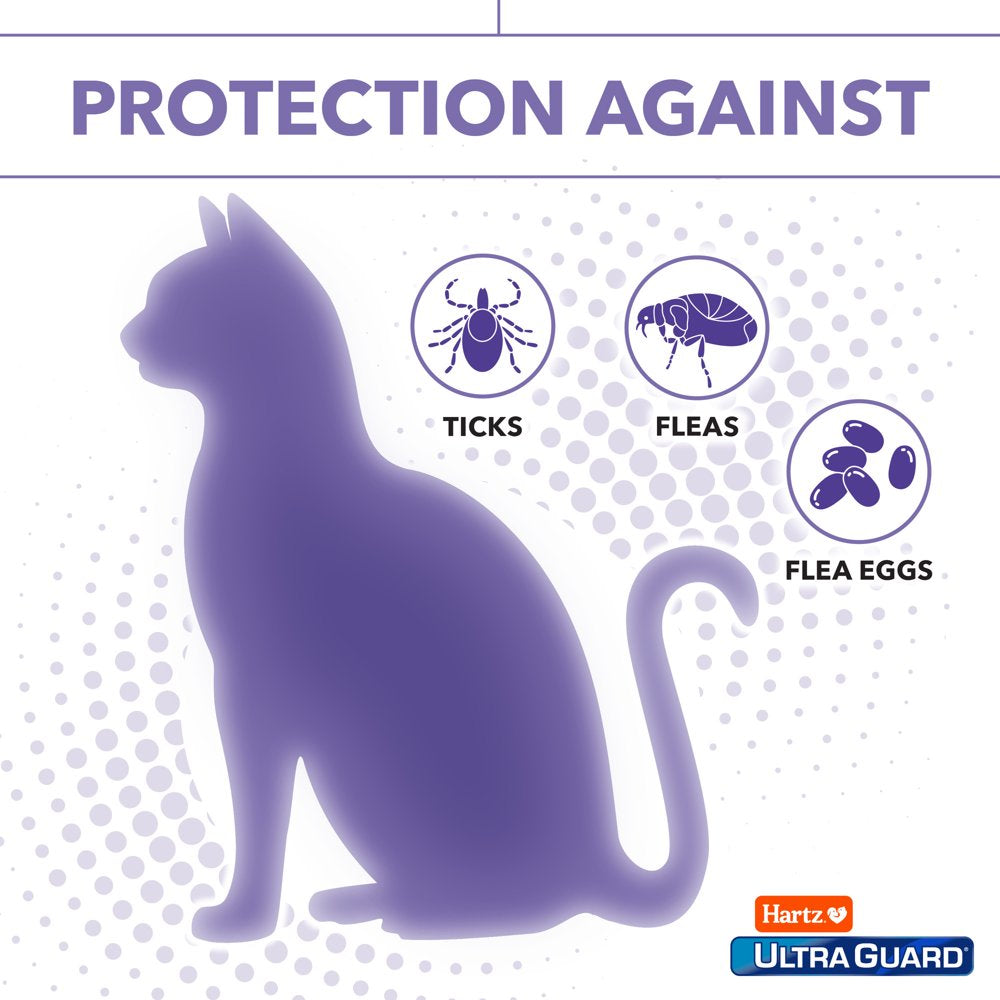 Hartz Ultraguard Pro Reflective Flea and Tick Collar for Cats and Kittens, 7 Months Protection