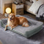 Payusd Dog Bed for Large Medium Small Dogs Orthopedic Dog Sofa Bed Non Slip Pet Couch with Removable Washable Cover Supportive Egg Crate Foam S to XL