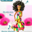 Maribel - Our Queens Black Doll Set - Brown/Black Afro Doll | Lovely 12.5" Dark Skin & Diversity Dolls - Vinyl Dolls for Girls with African Heritage Style Outfit and Movable Joints