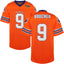 The Waterboy #9 Bobby Boucher Adam Sandler 50Th Anniversary Movie Mud Dogs Bourbon Bowl Football Jersey