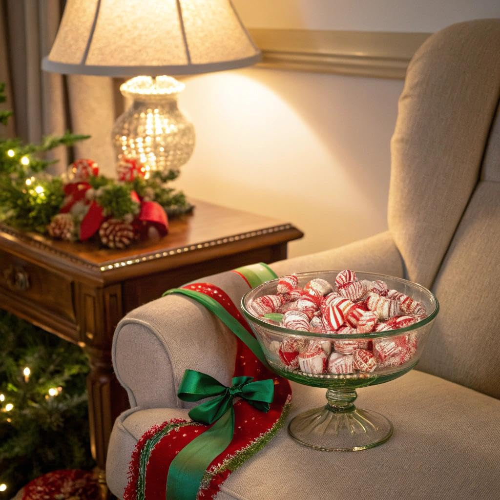 Brach'S Soft Peppermint Candy, Individually Wrapped Pieces, 61.7 Oz Carton (350 Pieces)