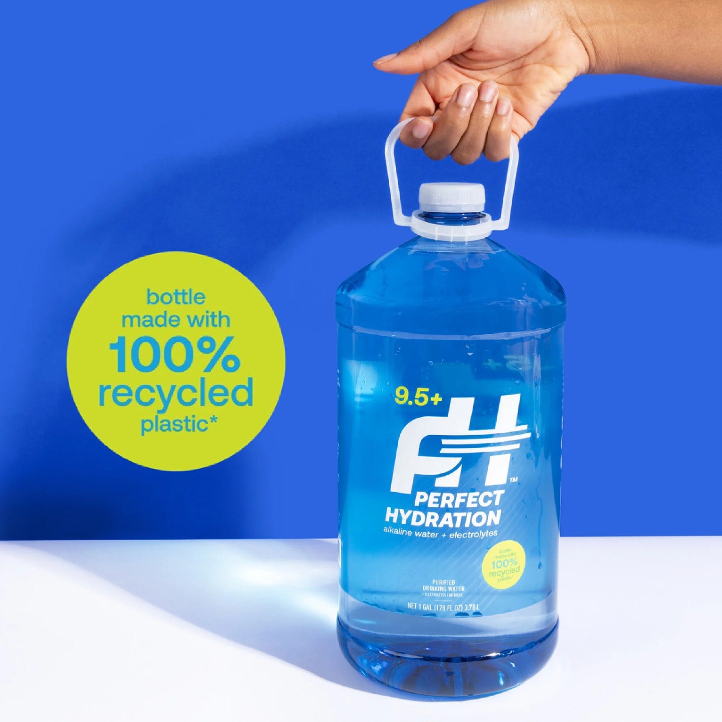 Perfect Hydration 9.5+ Ph Alkaline Drinking Water, Electrolyte Minerals for Taste, 8 Gallons