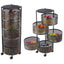 5 Tier Rolling Kitchen Cart, Black
