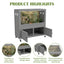 WAYTRIM 36 Gallon Reptile Terrarium with Stand