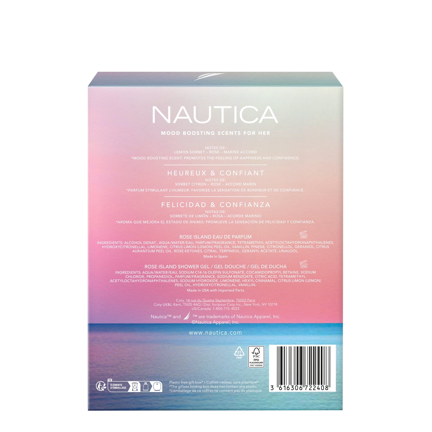 Nautica for Her 2-Pc. Eau De Parfum & Shower Gel Gift Set