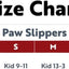 Lazy One Animal Paw Slippers for Kids and Adults, Fun Costume for Kids, Cozy Furry Slippers
