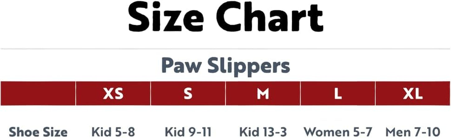 Lazy One Animal Paw Slippers for Kids and Adults, Fun Costume for Kids, Cozy Furry Slippers