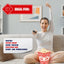 Poppy'S Large Popcorn Boxes – 20 Pack 46 Oz Concession-Grade Popcorn Buckets, Popcorn Machine Accessories for Popcorn Bars, Movie Nights, Concessions