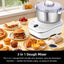 AIZIYO Doughchief, 7.4QT Dough Maker, Dough Mixer with Ferment Function, 304 Stainless Steel Bowl, Removeable Lid, Face-Up Touch Panel, Electric Dough Proofing Box for Pizza & Bread