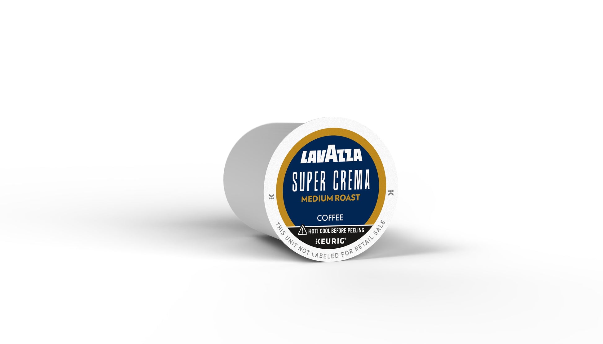 Lavazza Super Crema Keurig K-Cup® Pods, Medium Roast, Arabica and Robusta Blend (96 Pods)