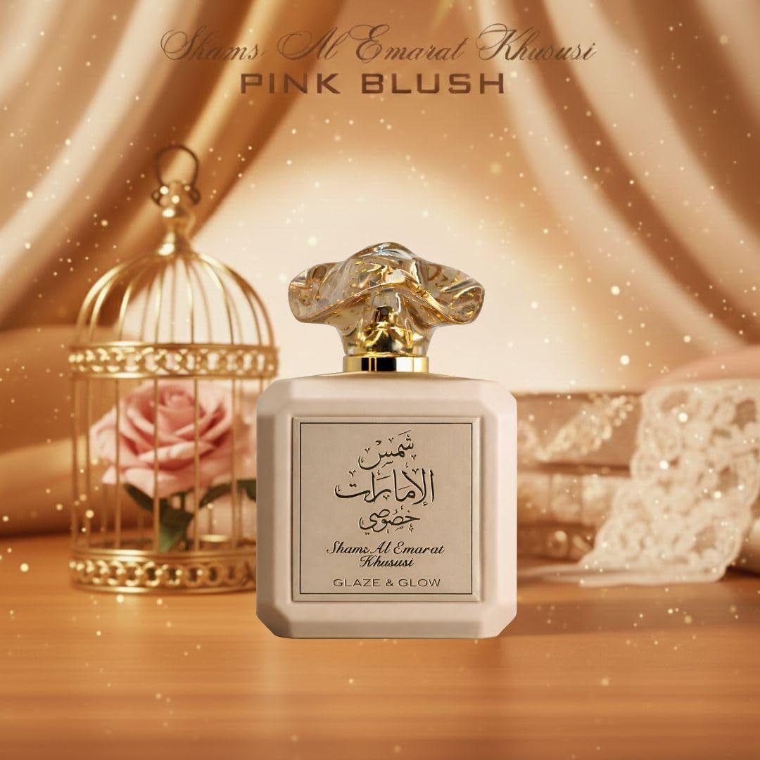 Ard Al Zaafaran Shams Al Emarat Khususi Glaze & Glow & Iced Petal Eau De Parfum Spray 100Ml (3.4 Oz)