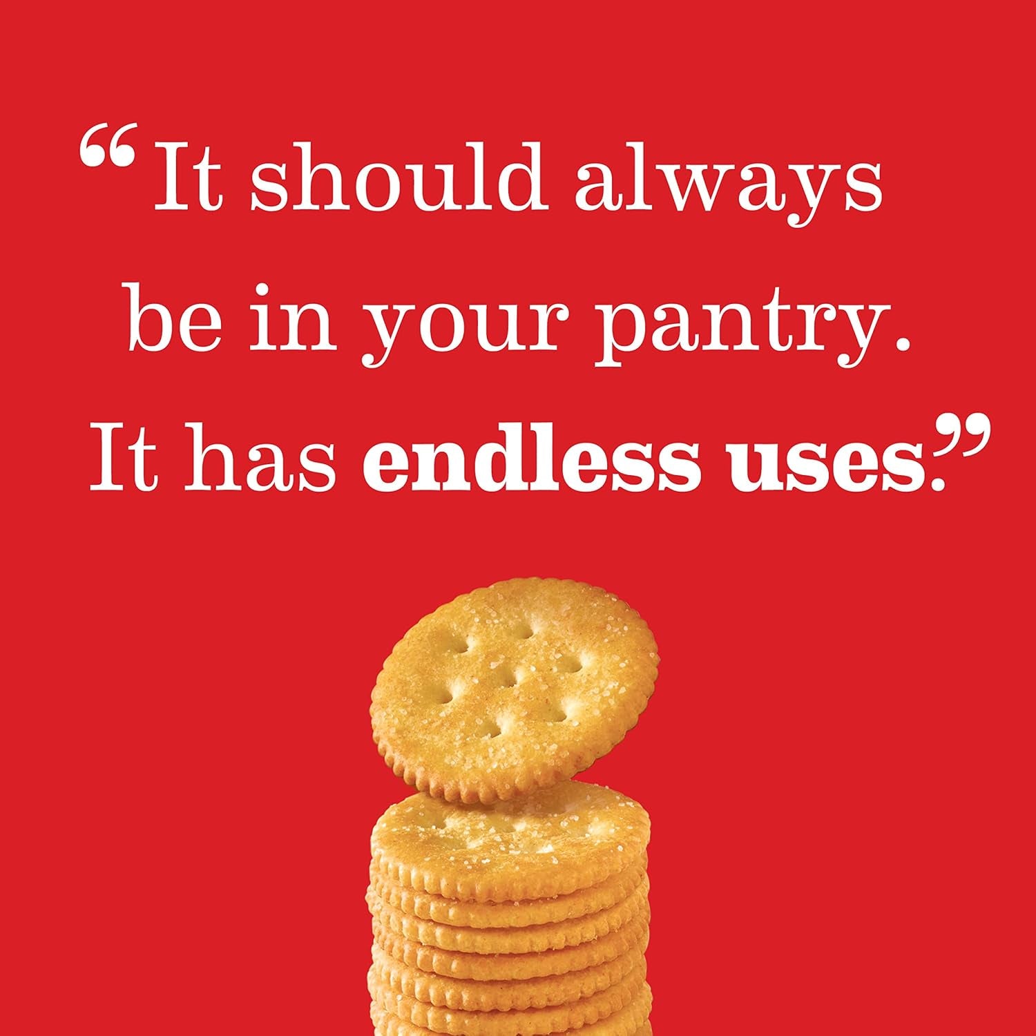 RITZ Original Crackers, 20 Snack Packs (6 Crackers per Pack)