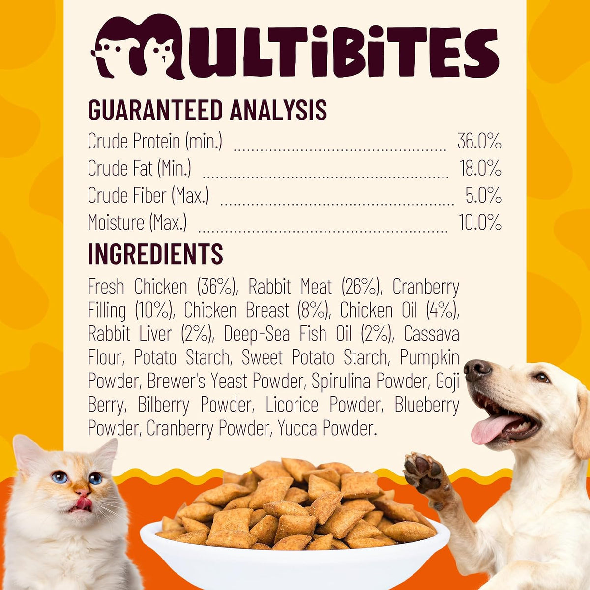 29.45Oz Cranberry Cat Treats for Urinary Tract, Chicken Flavor