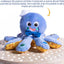 Baby Einstein Octoplush Musical Huggable Stuffed Animal Plush Toy, Learn Colors in 3 Languages, Blue, 11" Age 3 Month and Up,