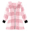 Cilsoka Plaid Flannel Jacket Women Casual Sherpa Lined Zip up Hooded Cardigan Sweaters plus Size Plaid Shacket Fall Winter Teddy Coat