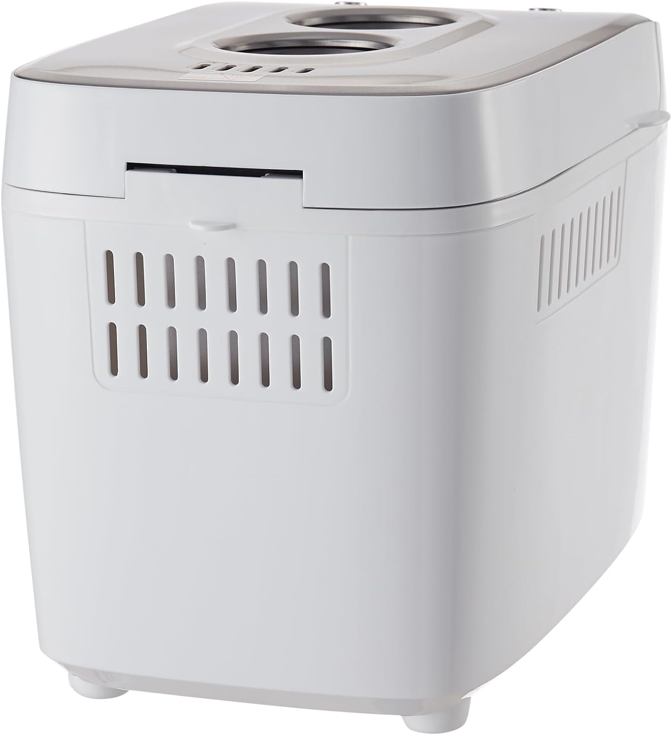 VEVOR Bread Maker, Dough Machine 15 Menus in 1, Non-Stick Ceramic Pan Automatic Breadmaker with Non-Gluten Setting, Whole Wheat Bread Making, Digital, Programmable, 3 Loaf Sizes, 3 Crust Colors, White